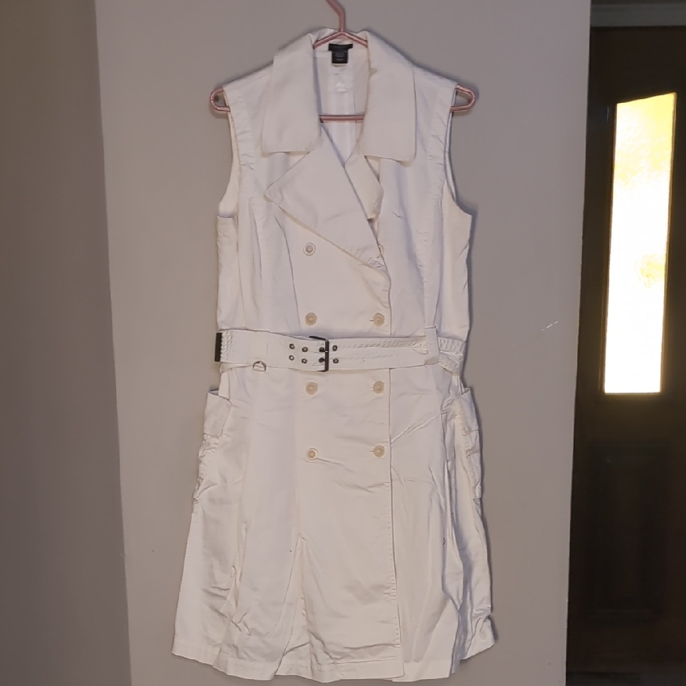 Gant White Trench Dress